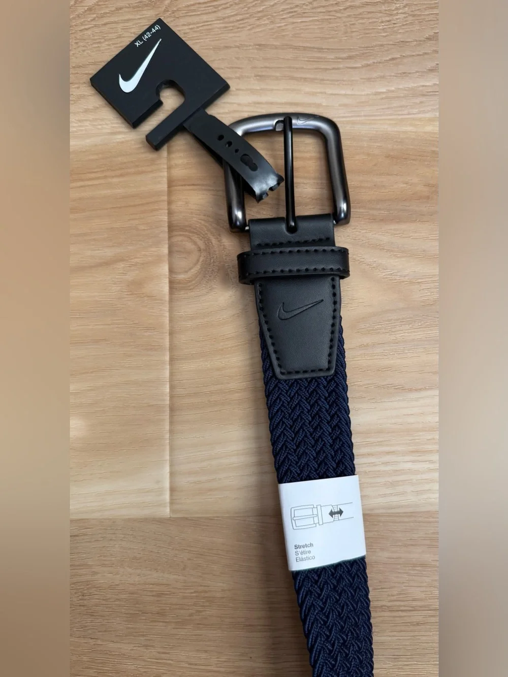 Nike Men's Stretch Woven / Braided Golf Belt - PS5045440A - Size XL (42-44) NWT